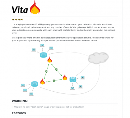 Vita : une gateway VPN simple et efficace