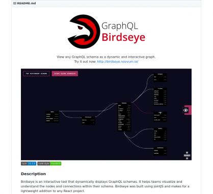 GraphQL Birdseye: un graphe interactif de vos API GraphQL