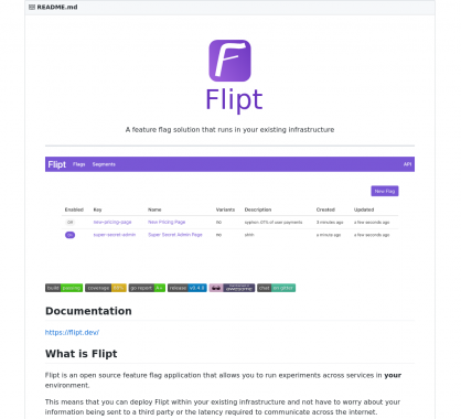 Flipt : une plateforme de feature flag en Go adaptée à tous vos projets