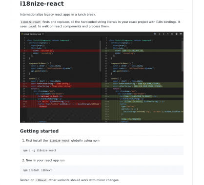 i18nize-react : internationalisez rapidement vos applications React.js