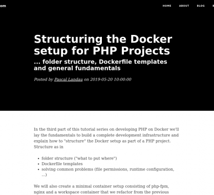Comment structurer une installation Docker pour vos projets PHP