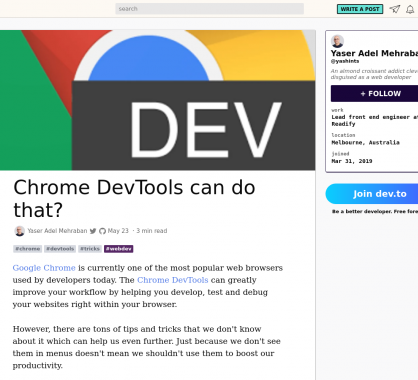 Chrome DevTools peut faire ça ? Les fonctions méconnues du debugger Chrome