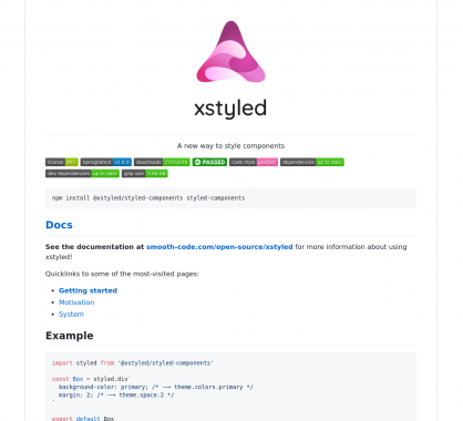 xstyled : une nouvelle façon de styliser vos composants