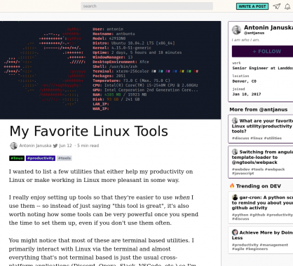 Linux : une sélection d'outils à (re)découvrir