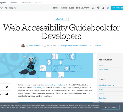 Accessibilité web : un guide complet pour les développeurs