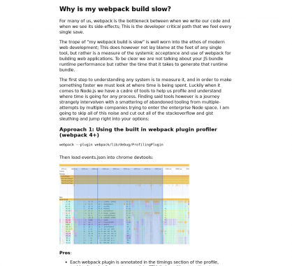 Pourquoi mon build Webpack est-il aussi lent ?