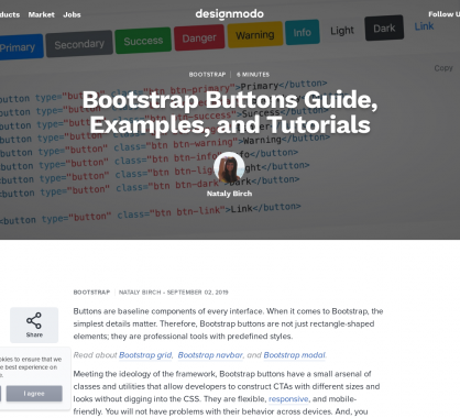 Boutons bootstrap : un focus complet sur les bootstrap buttons