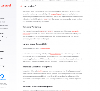 Laravel 6.0 : la nouvelle version majeure du framework PHP est disponible