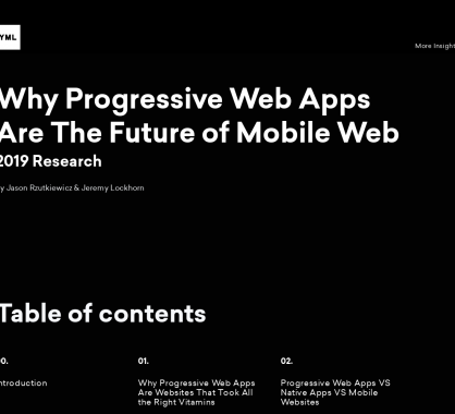 Pourquoi les Progressive Web Apps sont le futur du web mobile