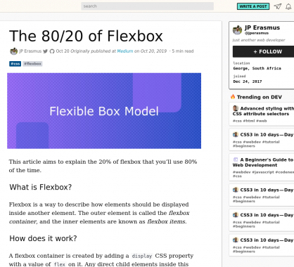 Les 80/20 de Flexbox : explications sur les 20% de flexbox que vous utiliserez 80% du temps