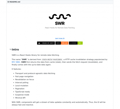 SWR: des Hooks React.js pour gérer la récupération de données distantes