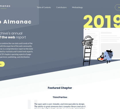 Web Almanac 2019 : le rapport sur l'état du web en 2019 par HTTP Archive