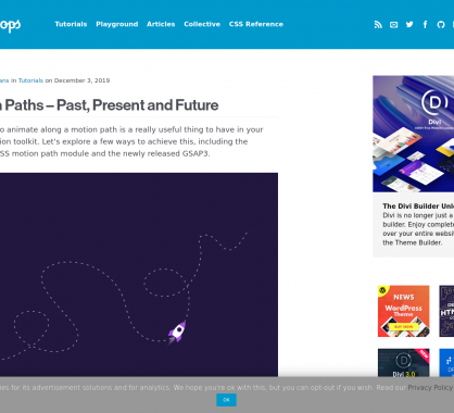 Motion Paths: des animations avancées avec GSap 3 et les CSS motion path