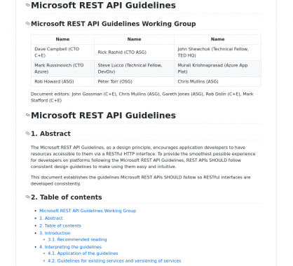 Microsoft REST API Guidelines: un guide pour l'architecture de vos API REST