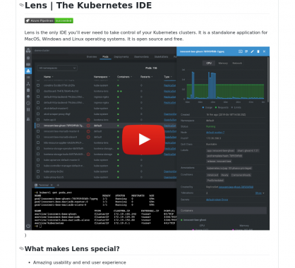 Lens : une app open source pour gérer et monitorer vos clusters Kubernetes