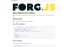 Forg.js - une lib Javascript permettant la validation d'objets facilement