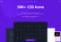CSS gg : plus de 500 icônes CSS personnalisables et compatibles retina